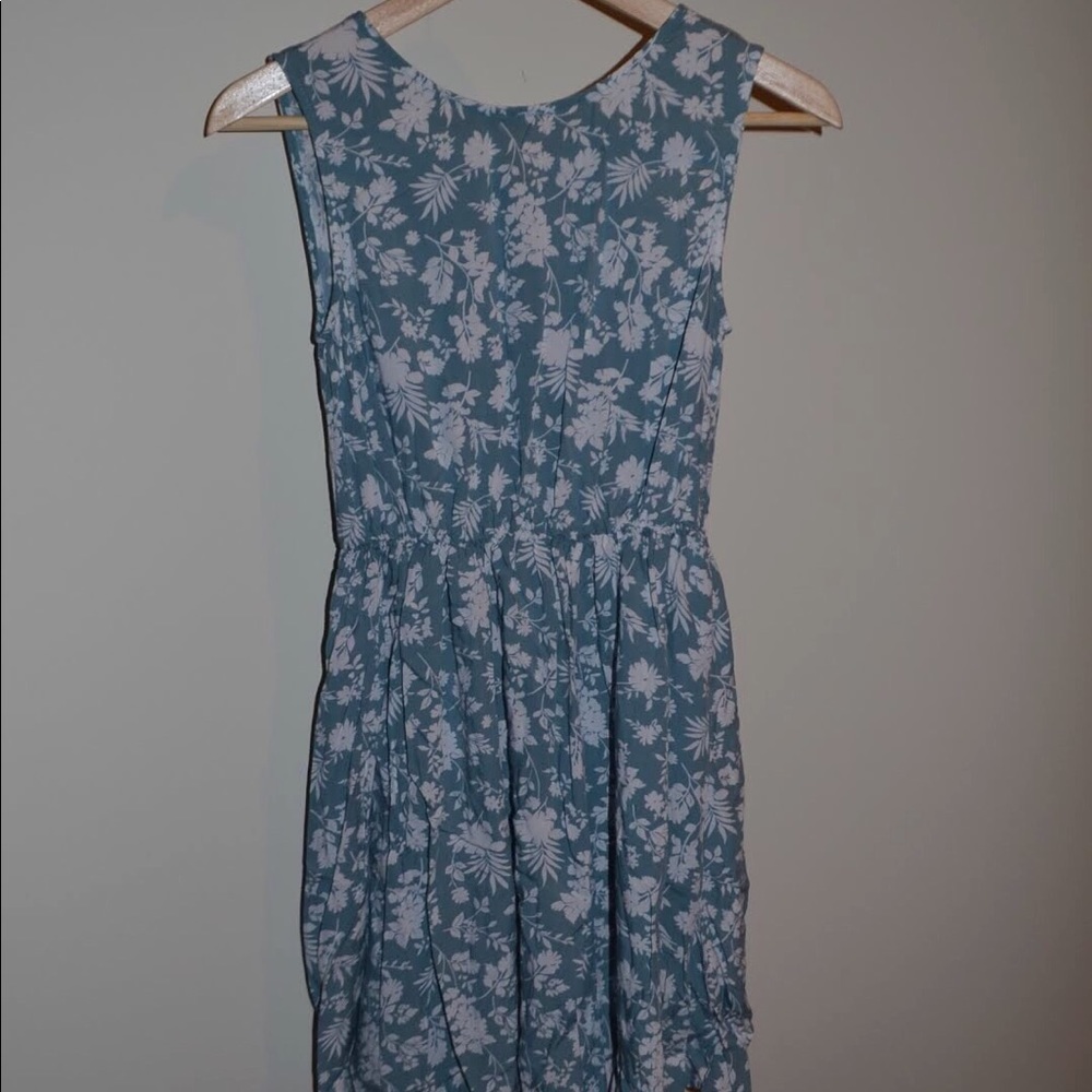Blue floral dress💙